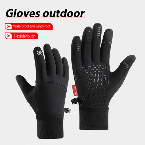 Polyamide Waterproof Riding Glove can touch screen & fleece  Pair