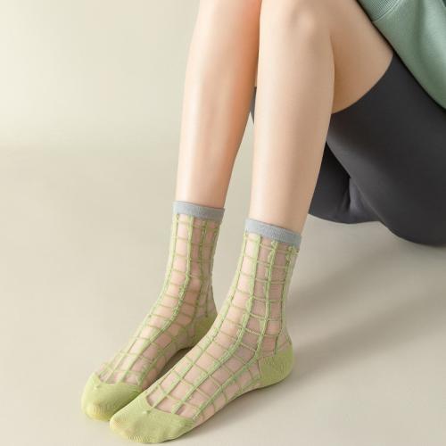 Glasseide Damen Sport Socken, Solide, mehr Farben zur Auswahl, :,  Paar