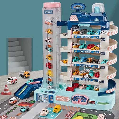 Plástico ABS Magic Toy Track Cars,  Caja