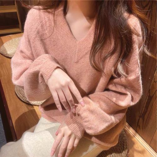 ポリエステル 女性のセーター ニット 単色 選択のためのより多くの色 : 一つ