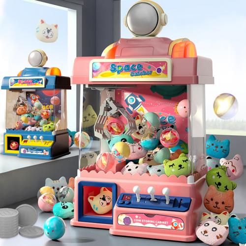 Plastic Cement with sound Claw Machine lighting PC