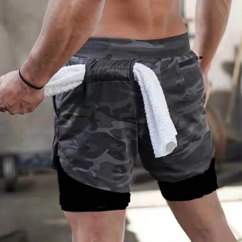 Chemical Fiber & Polyester Men Cargo Shorts  & with pocket printed PC