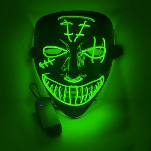 Plastové Halloween maska più colori per la scelta kus