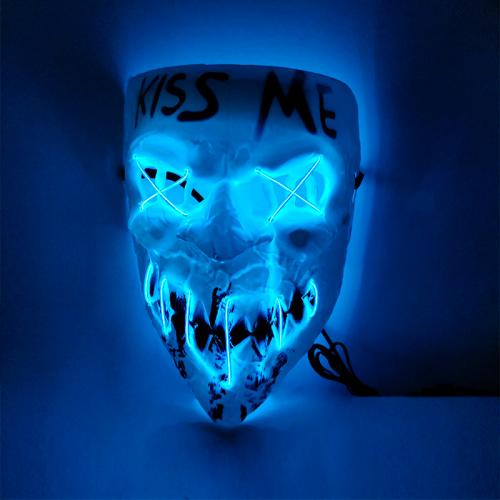 Plastic Halloween Mask lighting PC