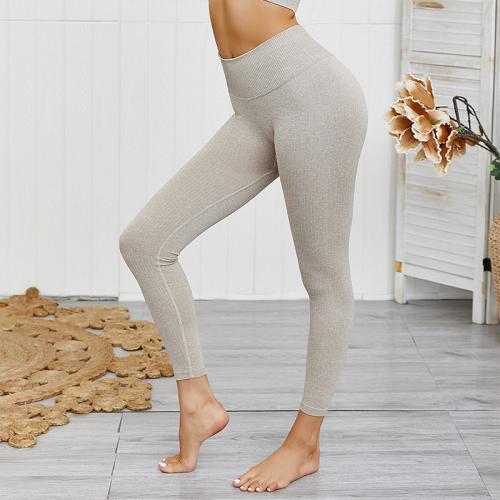 Polyamide & Spandex Women Yoga Pants lift the hip & breathable Solid PC
