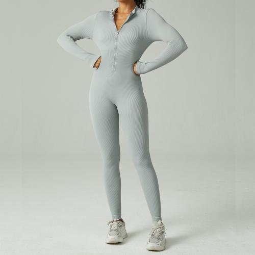 Polyamide & Spandex Long Jumpsuit & skinny Solid PC