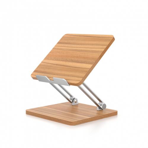 Wooden & Aluminium Alloy Laptop Stand durable Solid PC