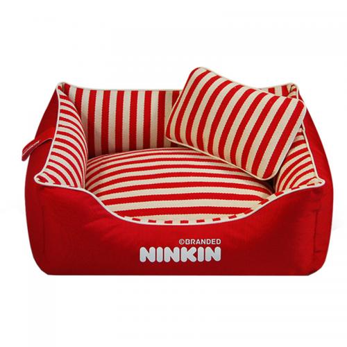 Canvas Pet Bed & thermal striped PC