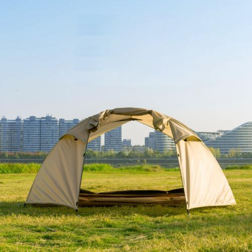 Polyester Tent portable Solid khaki PC
