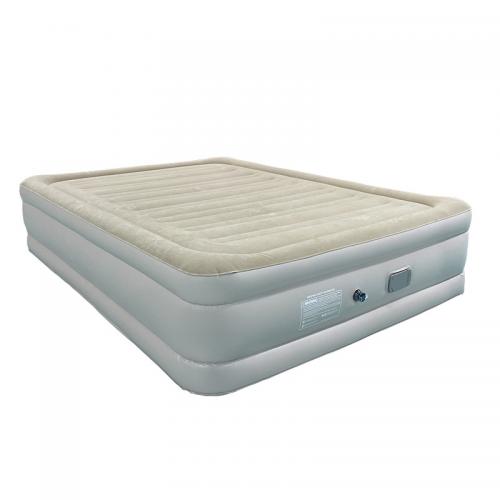 Flocking Fabric PVC dampproof Inflatable Bed Mattress portable PC