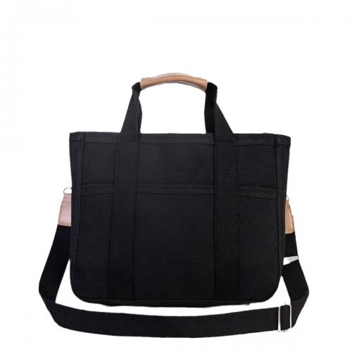 Canvas Multifunction Diaper Bag large capacity & soft surface & attached with hanging strap Solid PC