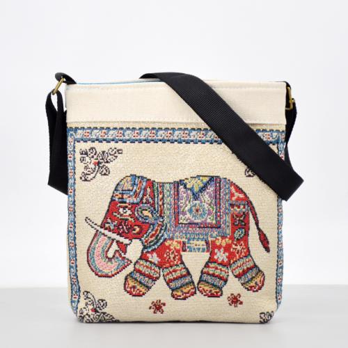 Polyester Easy Matching Crossbody Bag soft surface & embroidered PC