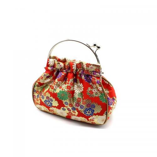 Silk Easy Matching Handbag soft surface & embroidered PC