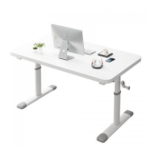Stahlrohr PC-Schreibtisch, Weiß,  Stück