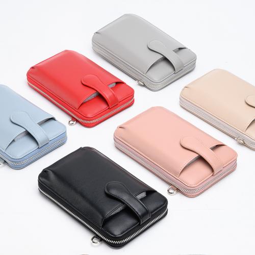 PUレザー 携帯電話バッグ 単色 選択のためのより多くの色 一つ