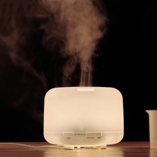 Polypropylene-PP Aromatherapy Humidifier different power plug style for choose & with color-changeable Led PC