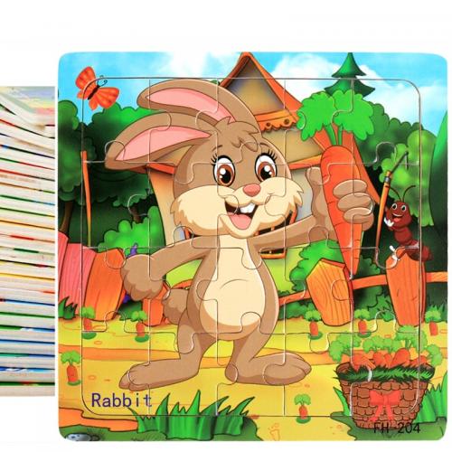 Wooden Toy Puzzle Solid PC