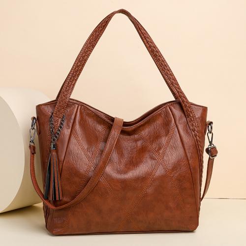 PU Leather Easy Matching Handbag large capacity PC