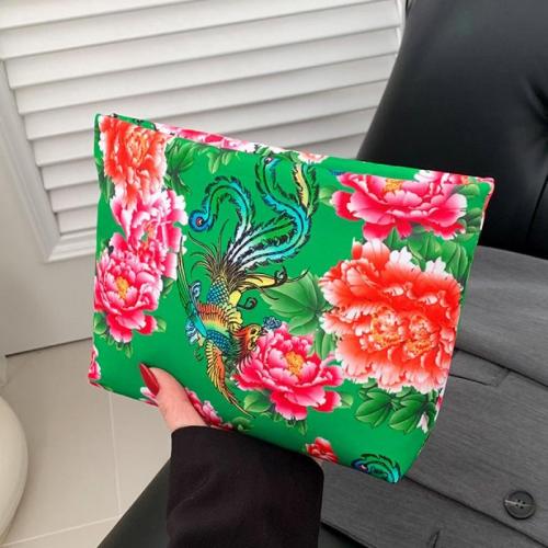 Nylon Easy Matching Clutch Bag floral PC