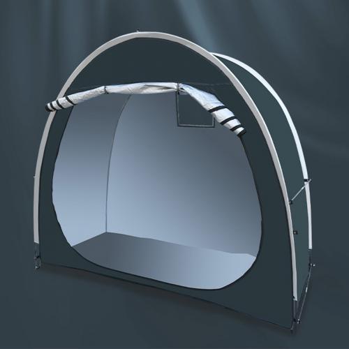 Silver Coated Fabric & Fiberglass & Oxford foldable & Waterproof Tent portable & sun protection Solid black PC