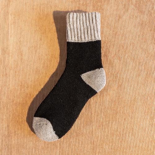 Wool Men Knee Socks thicken & thermal jacquard : Lot