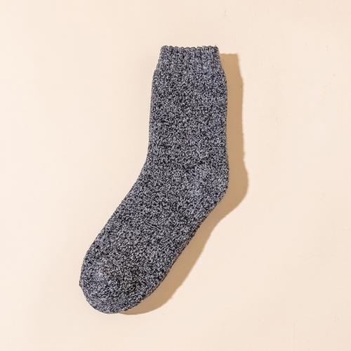 Wool Men Knee Socks thicken & deodorant & sweat absorption Napping Solid : Lot