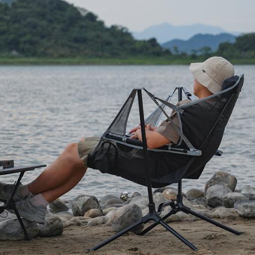 Aluminium Alloy & Oxford Outdoor Foldable Chair portable & breathable PC