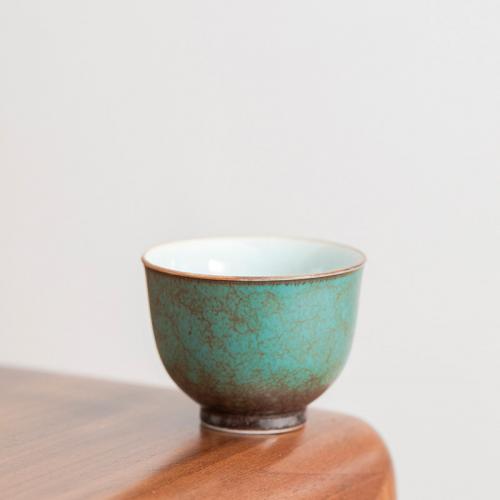 Cerámica Tazas de té, hecho a mano, más colores para elegir,  trozo