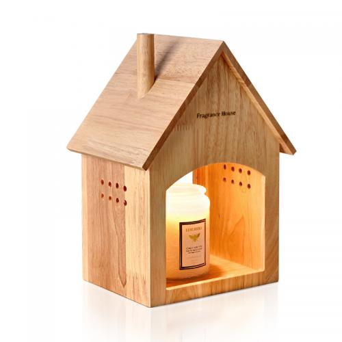 Wood adjustable Fragrance Lamps different power plug style for choose PC