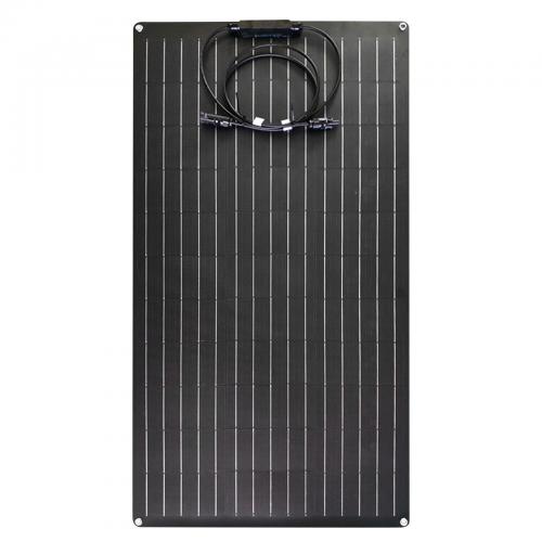 18V 100W  used as power bank Monocrystalline Solar Panel, frosted, rectangle, black,  PC