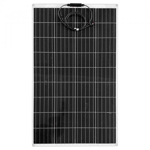 18V 150W  used as power bank Monocrystalline Solar Panel rectangle black PC