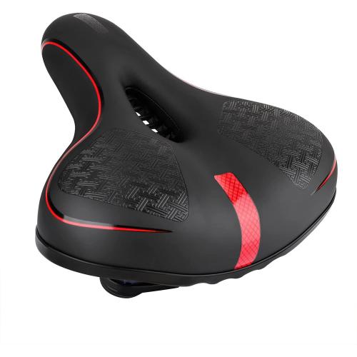 Polyurethane-PU & Plastic Cement & Polypropylene-PP & PU Leather Waterproof Bicycle Saddle shockproof & thicken PC