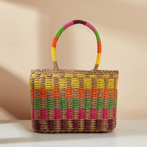 Paper Rope Easy Matching & Weave Woven Tote large capacity PC
