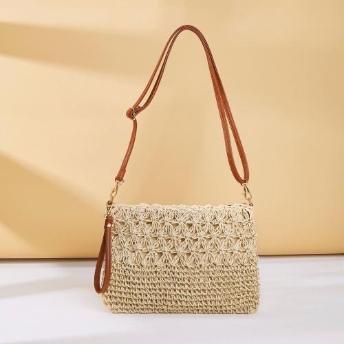 Paper Rope Easy Matching & Weave Crossbody Bag PC