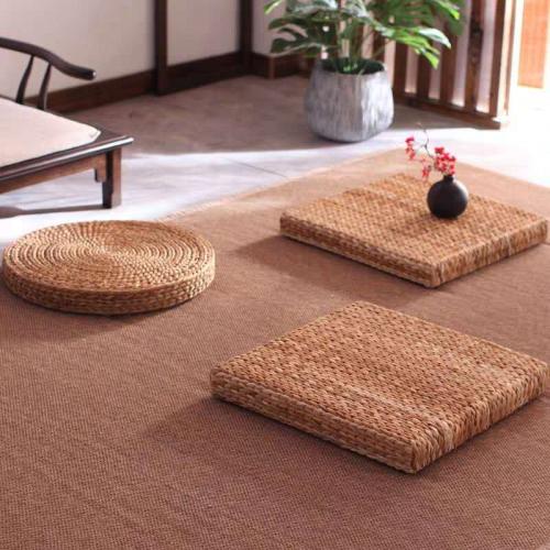 Cattail Seat Cushion  Solid brown PC