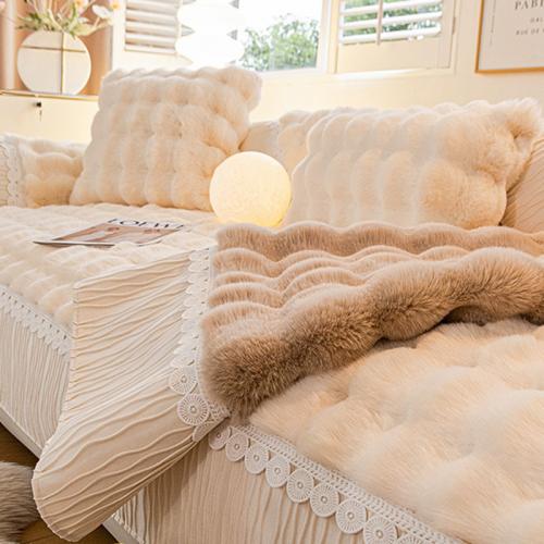 Plush Sofa Cover & washable & thermal PC