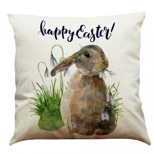 Linen Soft Pillow Case for home decoration & Cute printed PC