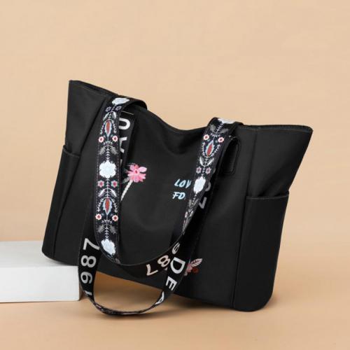 Oxford Shoulder Bag soft surface & embroidered PC