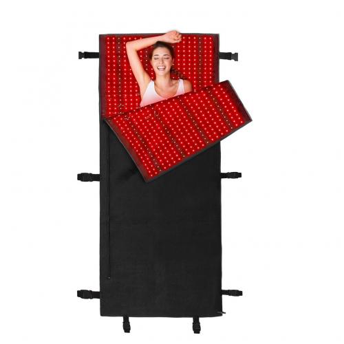 OK Cloth & Neoprene Physiotherapy Effect & infrared heating Massage Mat different power plug style for choose black PC