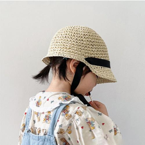 Straw Sun Protection Straw Hat sun protection Solid PC