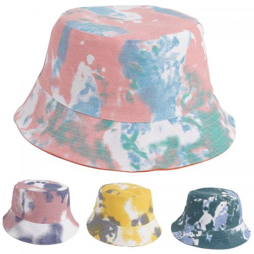 Baumwolle Bucket Hat, Tie-Dye, Solide, mehr Farben zur Auswahl,  Stück