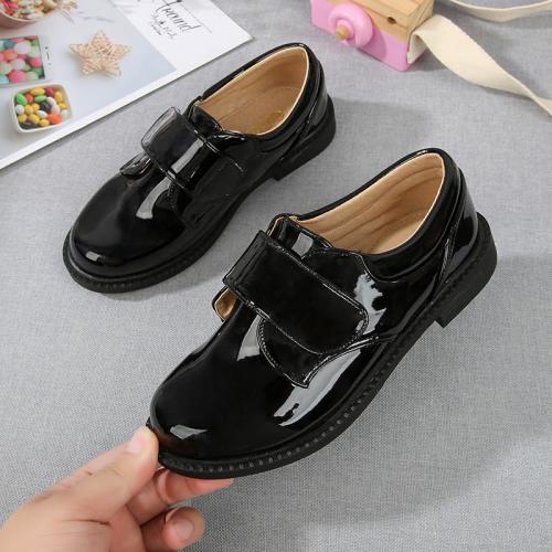 Rubber & PU Leather velcro Boy Kids Shoes hardwearing & breathable Pair