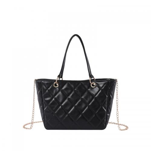 PU Leather Easy Matching Handbag with chain Argyle PC
