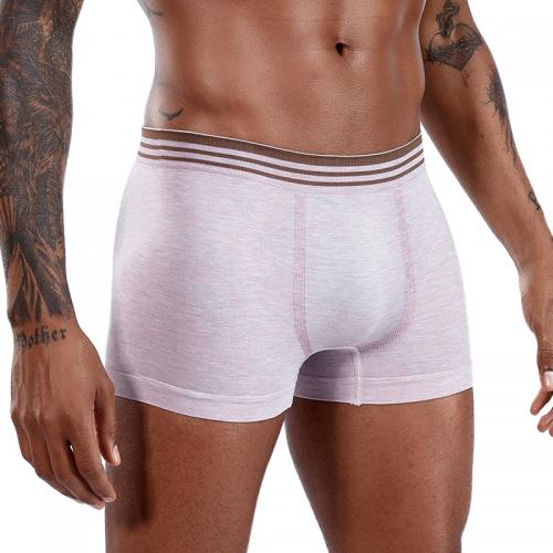 Colored Cotton Men Boxer breathable & seamless patchwork striped : PC
