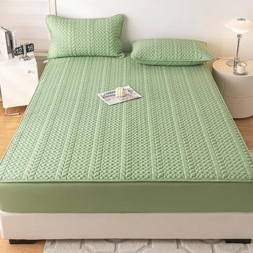 Cotton Bed Fitted Sheet & waterproof & washable PC