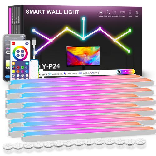 アクリル スマート LED ライト 選択のためのより多くの色 セット
