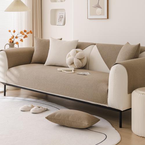 Suede Couverture de sofa Solide plus de couleurs pour le choix pièce