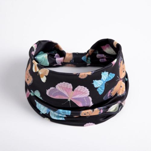 Spandex & Polyester Hairband printed PC