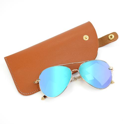 PU Leather Glasses Case durable & portable & hardwearing Solid PC