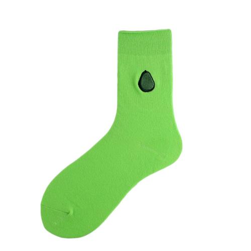 Cotone Dámské kotníkové ponožky Ricamato ovocný vzor più colori per la scelta : Dvojice